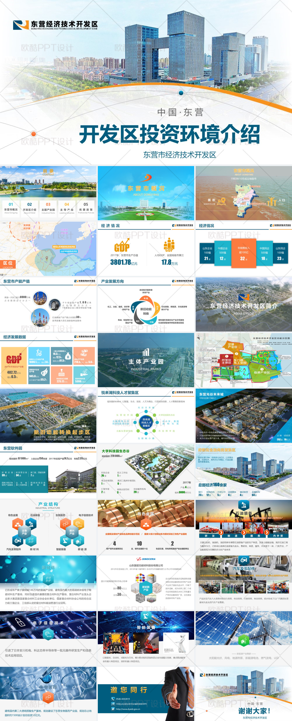 经济技术开发区简介PPT 招商PPT
